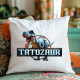 Tatozaur v2 - poduszka na prezent
