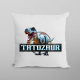 Tatozaur v2 - poduszka na prezent