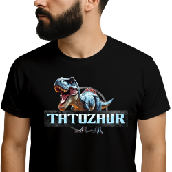 Tatozaur v2 - męska koszulka na prezent