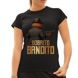 Bobrito bandito - damska koszulka na prezent