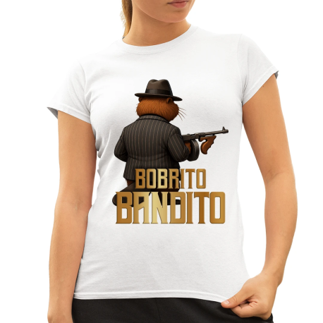 Bobrito Bandito - damska koszulka na prezent