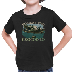 Bombardino Crocodilo - dziecięca koszulka na prezent