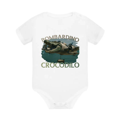Bombardino Crocodilo - body dziecięce na prezent