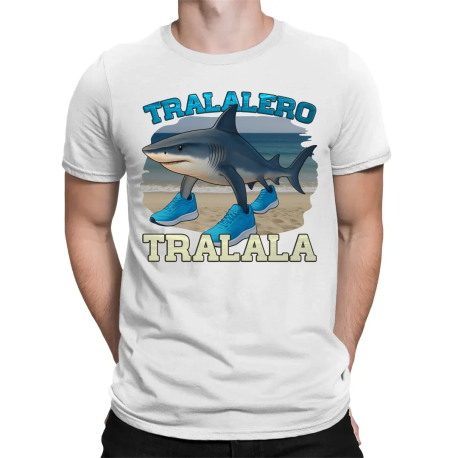 Tralalero Tralala - męska koszulka na prezent
