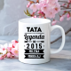Tata Legenda od ... roku + imiona dzieci - kubek na prezent - produkt personalizowany