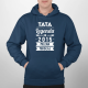 Tata Legenda od ... roku + imiona dzieci - męska bluza na prezent - produkt personalizowany