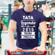 Tata Legenda od ... roku + imiona dzieci - męska koszulka na prezent - produkt personalizowany