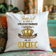 Jam Jest Władca Królestwa Domowego - Ojciec - poduszka na prezent