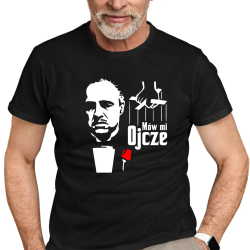 Mów mi ojcze - męska koszulka na prezent