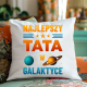 Najlepszy tata w galaktyce - poduszka na prezent