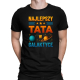 Najlepszy tata w galaktyce - męska koszulka na prezent