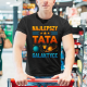 Najlepszy tata w galaktyce - męska koszulka na prezent