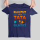 Najlepszy tata w galaktyce - męska koszulka na prezent