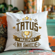 Tatuś Najlepszy Na Świecie - poduszka na prezent