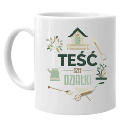 Teść Szef Działki - kubek na prezent