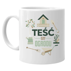 Teść Szef Ogrodu - kubek na prezent