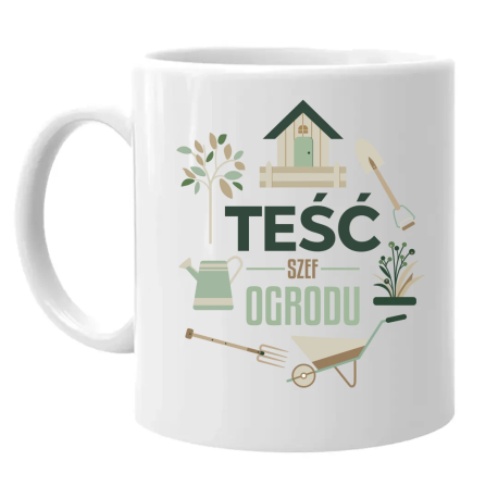 Teść Szef Ogrodu - kubek na prezent