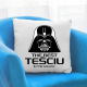 The best teściu in the galaxy - poduszka na prezent