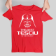 The best teściu in the galaxy - męska koszulka na prezent