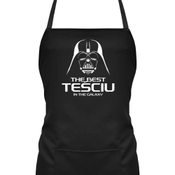 The best teściu in the galaxy - fartuch na prezent