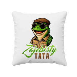 Żajebisty tata V3 - poduszka na prezent