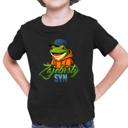 Żajebisty syn V3 - dziecięca koszulka na prezent