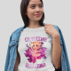 Ballerina Cappuccina - Italian Brainrot - damska koszulka na prezent