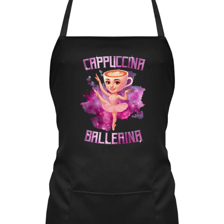 Ballerina Cappuccina - Italian Brainrot - fartuch na prezent