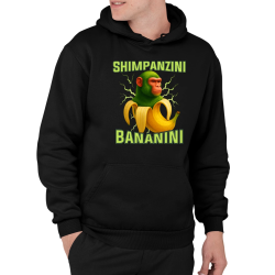 Shimpanzini bananini - Italian Brainrot - męska bluza na prezent