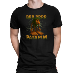 Brr brr patapim - Italian Brainrot - męska koszulka na prezent