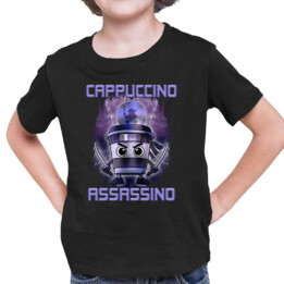 Cappuccino Assassino - Italian Brainrot - dziecięca koszulka na prezent