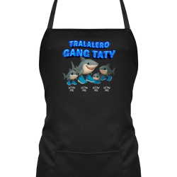Tralalero gang taty - Italian brainrot - produkt personalizowany - fartuch na prezent