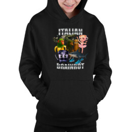 Italian Brainrot v2 - dziecięca bluza na prezent