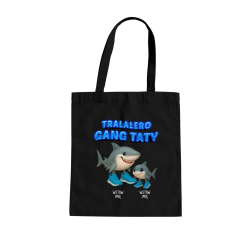 Tralalero gang taty - jedno dziecko - Italian brainrot - torba na prezent - produkt personalizowany