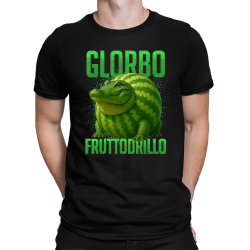 Glorbo fruttodrillo - Italian brainrot - męska koszulka na prezent