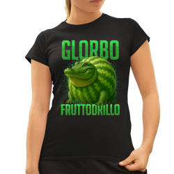 Glorbo fruttodrillo - Italian brainrot - damska koszulka na prezent