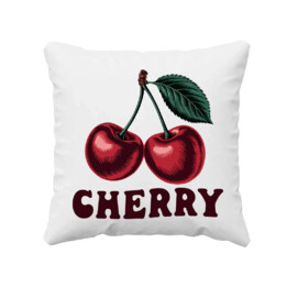 Cherry - wiśnia - poduszka na prezent