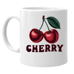 Cherry - wiśnia - kubek na prezent