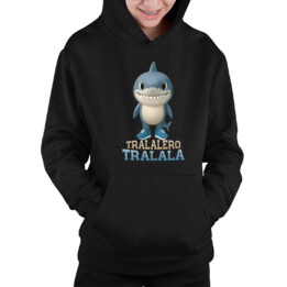 Tralalero Tralala Baby Bubu - Italian Brainrot - rekin w butach - dziecięca bluza na prezent