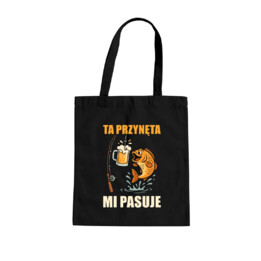 Ta przynęta mi pasuje - torba na prezent