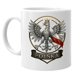 Polska - Orzeł Biały - kubek na prezent