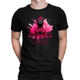 The Guard - męska koszulka na prezent dla fanów serialu Squid Game