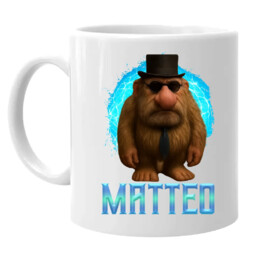 Matteo - Italian Brainrot - kubek na prezent MATTEOOOOOOOOOO