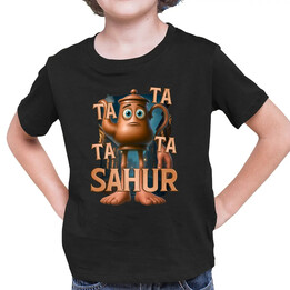 Ta Ta Ta Ta Sahur - Italian Brainrot - chodzący czajnik - dziecięca koszulka na prezent