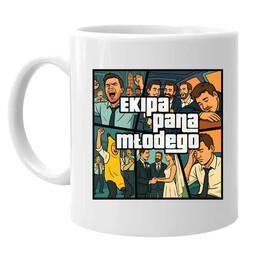 Ekipa pana młodego - kubek na prezent