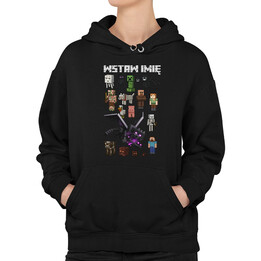 Minecraftowa ekipa - damska bluza na prezent dla fanów gry Minecraft - produkt personalizowany
