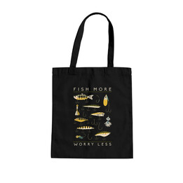 Fish more, worry less - torba na prezent