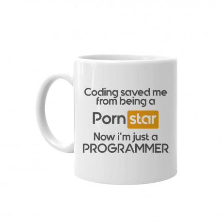 Coding saved me from being a pornstar, now i'm just a programmer