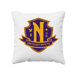 Unitas Est Invicta - Nevermore Academy - poduszka na prezent