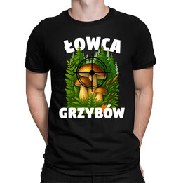 Łowca grzybów - męska koszulka na prezent